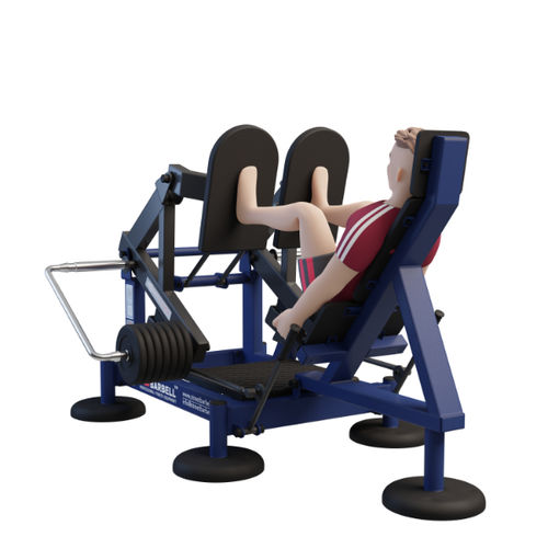 Attrezzo per bodybuilding pressa per gambe - MB 7.74  - Streetbarbell - da esterno / contract