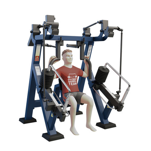 Attrezzo per bodybuilding butterfly - MB 7.31.3 STREETBARBELL+  - Streetbarbell - da esterno / contract