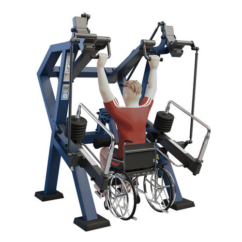 Attrezzo per bodybuilding trazione al pulley - MB 7.38.3 STREETBARBELL+ - Streetbarbell - da esterno / contract