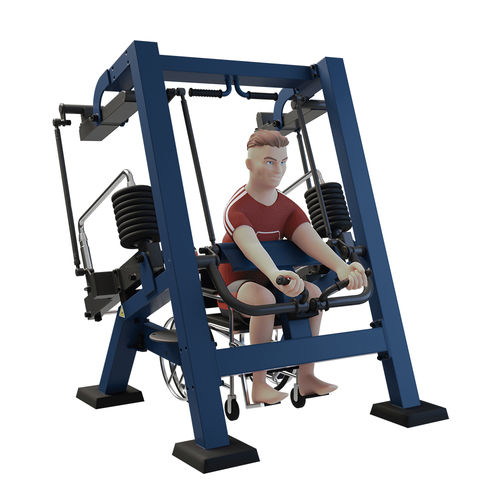 Attrezzo per bodybuilding curl - MB 7.39.3 STREETBARBELL+ - Streetbarbell - di bicipite / da esterno / contract