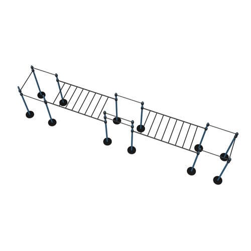 Scala per percorso fitness per spazi pubblici - MB 7.60/3 - Streetbarbell