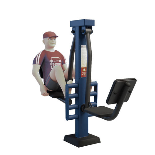Leg press da esterno - MB 7.06.1 - Streetbarbell - per bambini