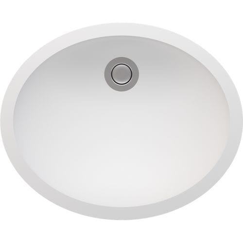 Lavabo da incasso - THE LEO - Durasein - in acrilico / su misura / ovale