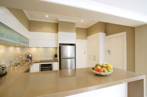 Pannello decorativo di rivestimento - Almondine - Durasein - per interni / in Solid Surface / a tinta unita