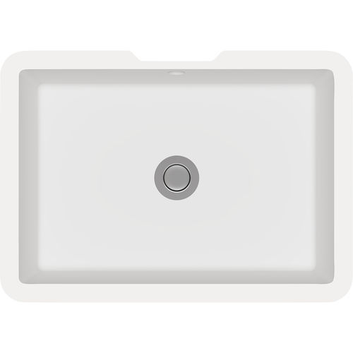 Lavabo da incasso - LE MILES - RLB392AE - Durasein - in acrilico / su misura / rettangolare