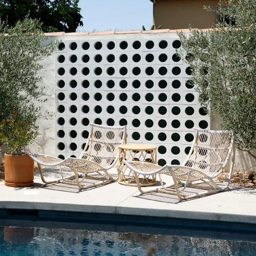 Blocco di calcestruzzo forato - TRESTLES      - concrete collaborative - decorativo / per facciata / per recinzione