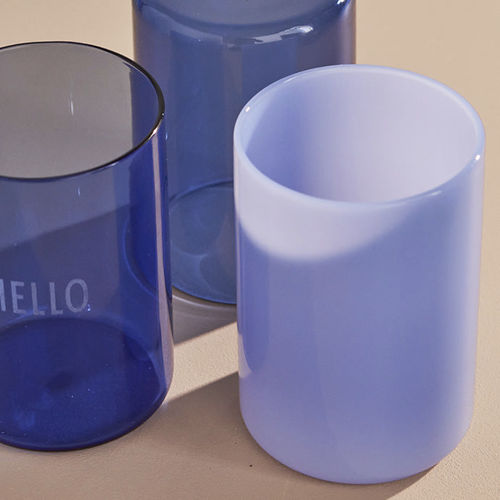 Bicchiere in vetro borosilicato - Milky - DESIGN LETTERS ApS