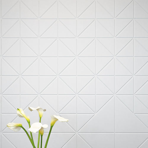 Pannello acustico per muro - V Cut - ECOcero - per soffitto / in PET / rettangolare