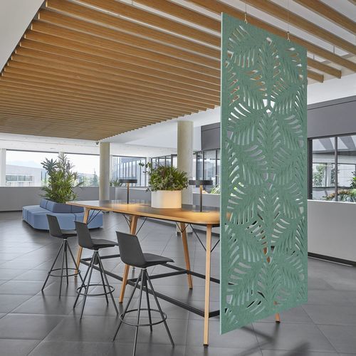 Pannello acustico per muro - Die Cut - ECOcero - per pannello divisorio / in PET / in plastica riciclata