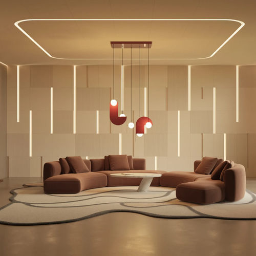 Profilo luminoso da soffitto - Lumomesh - ECOcero - da parete / da incasso / LED