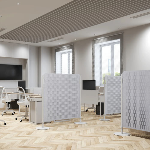 Separatore di spazi in PET - QUIET - ECOcero - per ufficio / per hotel / per ospedale