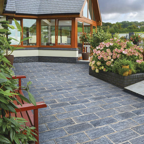 Pavimentazione in pietra naturale - PORPHYRY  - Terra Natural - da esterno / per terrazza / da giardino
