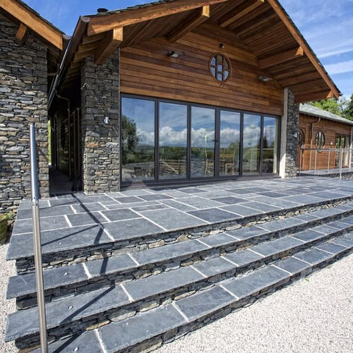 Pavimento in ardesia - GRAPHITE  - Terra Natural - da interno / da esterno / per soggiorno