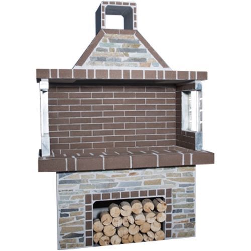 Barbecue a legna - 0114 - Sxistolithos - da appoggio / bentonitico / in metallo