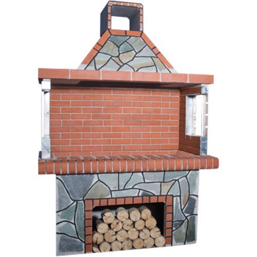 Barbecue a legna - 0104 - Sxistolithos - da appoggio / bentonitico / in metallo