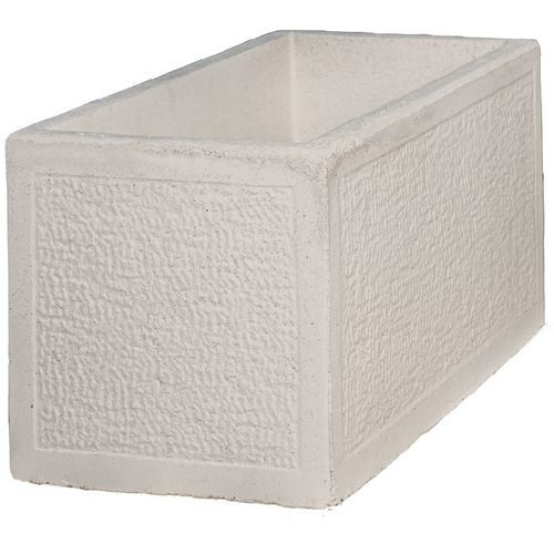Fioriera in calcestruzzo - ARIA : 901 - Sxistolithos - rettangolare / contemporanea / beige