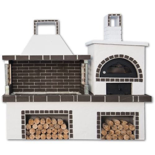 Barbecue a legna - 03016 - Sxistolithos - fisso / bentonitico / in metallo
