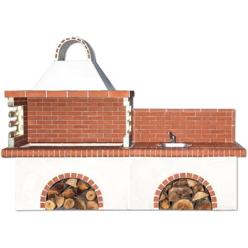 Barbecue a legna - 0225 - Sxistolithos - fisso / bentonitico / in metallo