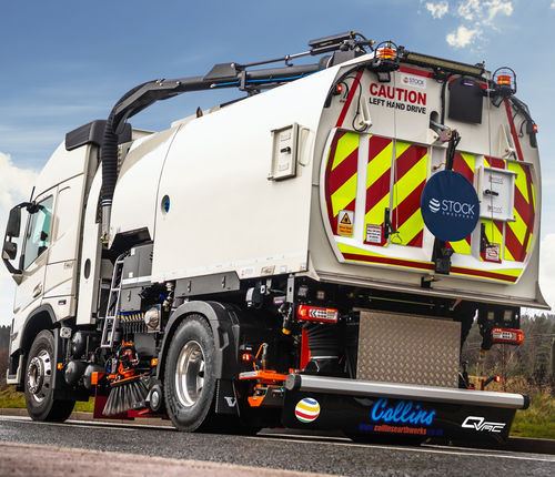 Spazzatrice montata su camion - S9400 - Stock Group - per strade / da esterno / per rifiuti