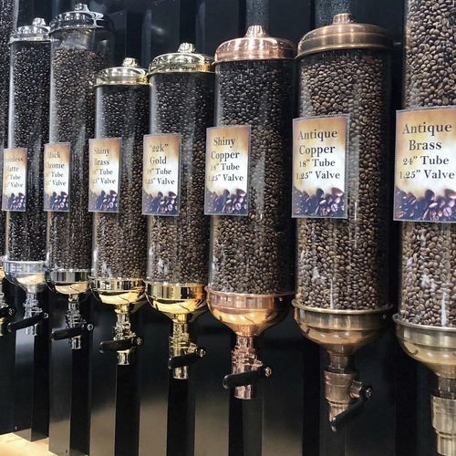 Dispenser di caffè in chicchi da parete - 8"  - Java Hill Distribution Inc - contract