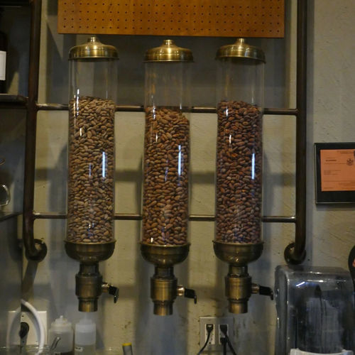 Dispenser di caffè in chicchi da parete - 6" - Java Hill Distribution Inc - contract