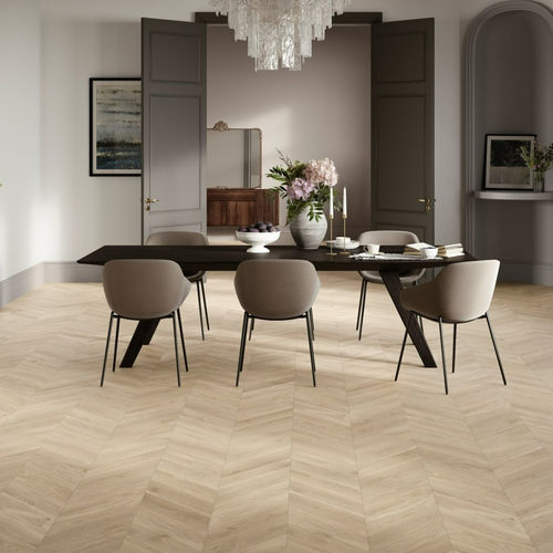 Pavimento laminato in HDF - OAK LOIRE BEIGE  - PARADOR - flottante a clic / aspetto legno / per uso residenziale