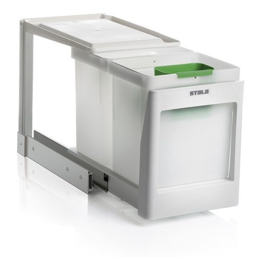 Portarifiuti in plastica - EKO-2PK - Stala - da interno / da incasso / per uso residenziale