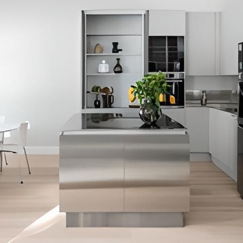 Pannello di rivestimento in acciaio inossidabile - DOORS - Stala - per cucina