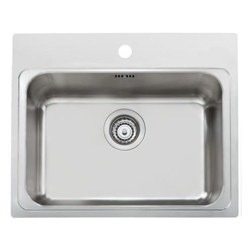 Lavello a 1 vasca - P series - Stala - senza gocciolatoio / con gocciolatoio / in acciaio inossidabile