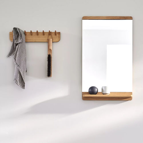 Specchio a muro - Rim  - FORM & REFINE - contemporaneo / rettangolare / in rovere