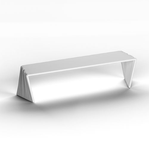 Panca contemporanea - LUMINAFORMA - Axes in Excess - in betulla / in legno / in picea