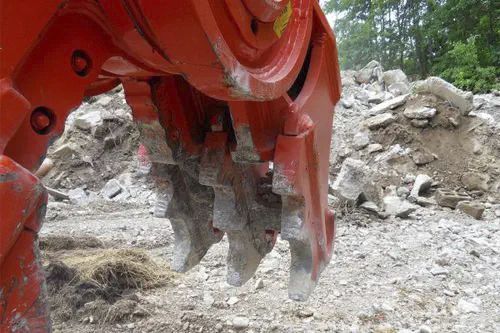Pinza demolitrice idraulica - CP4000 - Promove Srl - rotativa / per demolizione primaria / per demolizione secondaria