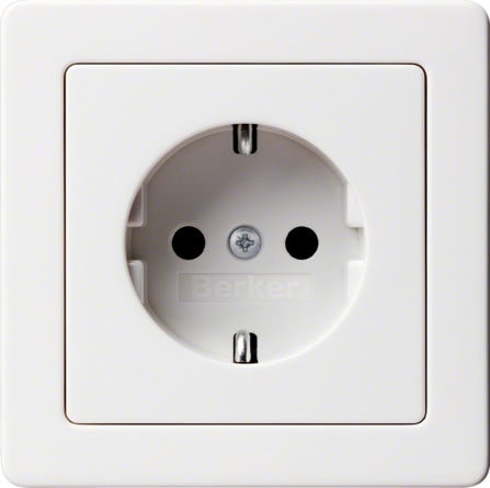 Presa di corrente - Q.1 - Berker - informatica / TV / SAT