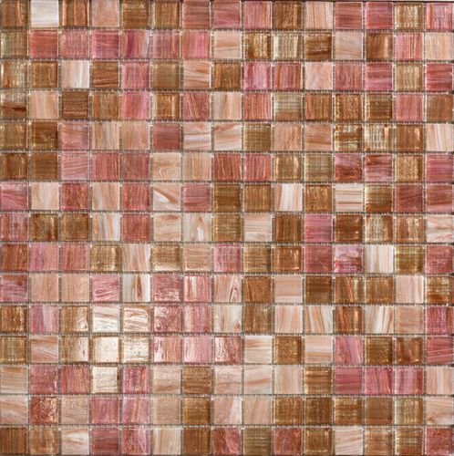 Mosaico in vetro - POOLMOSAIK MISCELE - Vetros GmbH - lucido / opaco / da interno