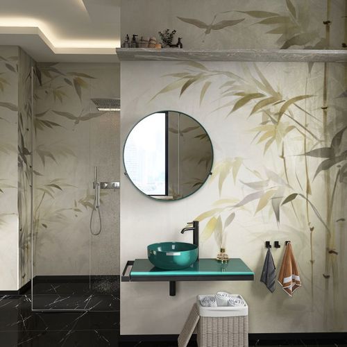 Carta da parati contemporanea - ZEN GARDEN - rimura Srl - in tessuto non tessuto / in fibra di vetro / in poliestere