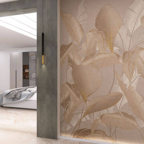 Carta da parati laminata oro - MIDAS - rimura Srl - contemporanea / in tessuto non tessuto / in vinile