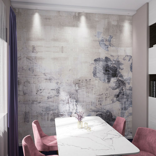 Carta da parati contemporanea - DISTRICT - rimura Srl - in tessuto non tessuto / in fibra di vetro / in poliestere
