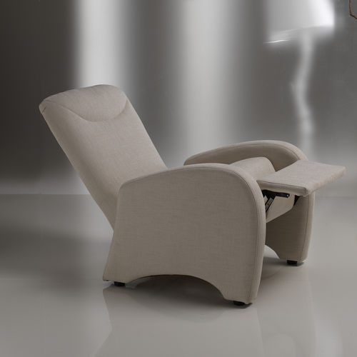 Poltrona relax contemporanea - Touring - IL BENESSERE - in pelle / in tessuto / in ferro