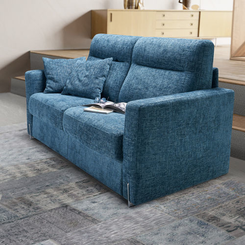 Divano letto - Colorado - IL BENESSERE - contemporaneo / in tessuto / in pelle