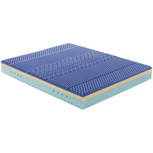 Materasso matrimoniale - Cloud - IL BENESSERE - in memory foam / blu / traspirante