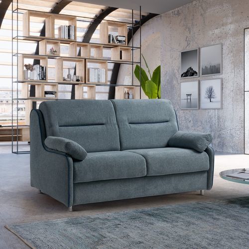 Divano letto - Dallas - IL BENESSERE - contemporaneo / in tessuto / in pelle