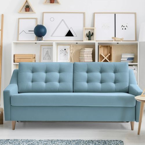 Divano letto - TURBO - FRANCEBANON - contemporaneo / in tessuto / con braccioli