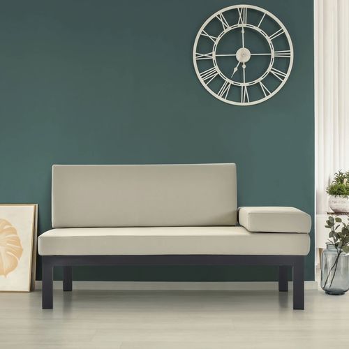 Dormeuse contemporanea - CHIC - FRANCEBANON - in tessuto / in metallo / con supporto in metallo