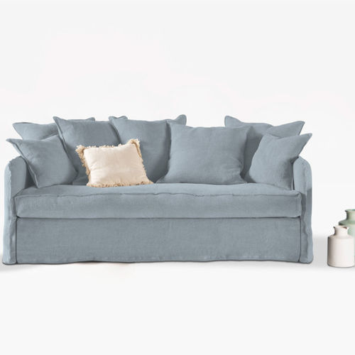 Divano contemporaneo - CASSIS - HOME SPIRIT - in tessuto / con braccioli / con cuscino rimovibile