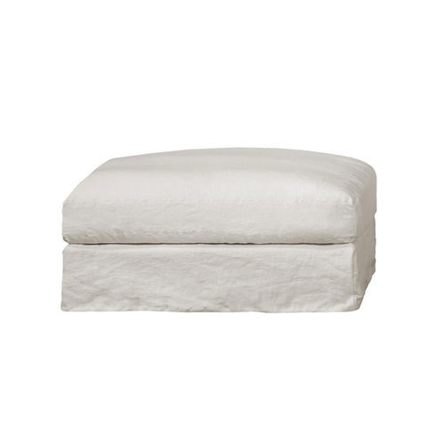 Pouf contemporaneo - BIARRITZ  - HOME SPIRIT - in tessuto / rettangolare / sfoderabile