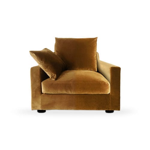 Poltrona contemporanea - BLAGNAC  - HOME SPIRIT - in tessuto / in faggio / con cuscino rimovibile