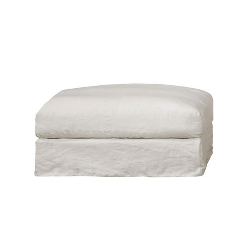 Pouf contemporaneo - FIGARI - HOME SPIRIT - in tessuto / quadrato / sfoderabile