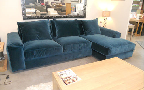 Divano d'angolo - CHAMONIX - HOME SPIRIT - contemporaneo / in tessuto / con braccioli