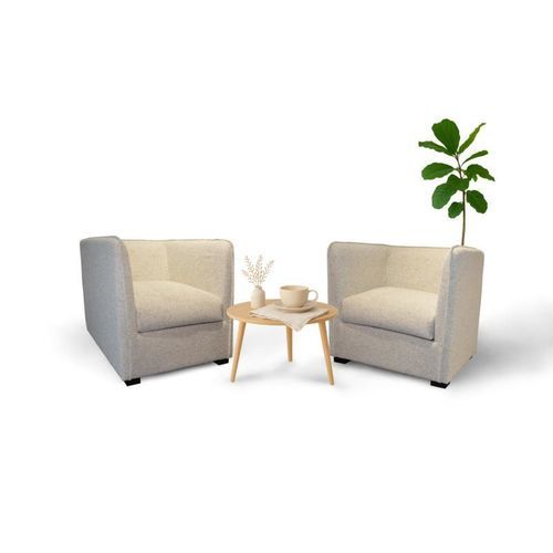Poltrona contemporanea - CARL - HOME SPIRIT - in espanso / in tessuto / in frassino