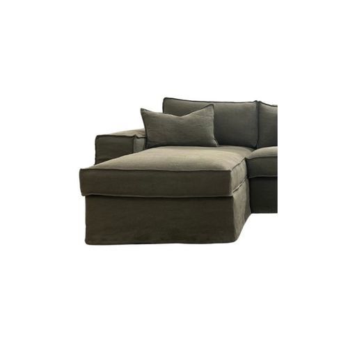 Divano modulare - CHARLES - HOME SPIRIT - in stile / in tessuto / in legno compensato